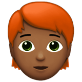 PERSON: RED HAIR (medium-dark)