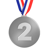 Second Place Medal