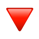 Small Red Triangle Down