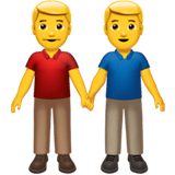 Two Men Holding Hands