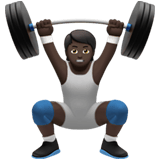 PERSON LIFTING WEIGHTS (dark)