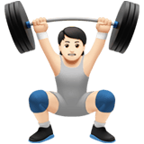 PERSON LIFTING WEIGHTS (light)