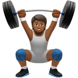 PERSON LIFTING WEIGHTS (medium-dark)