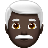 MAN: WHITE HAIR (dark)