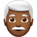 MAN: WHITE HAIR (medium-dark)