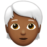 PERSON: WHITE HAIR (medium-dark)