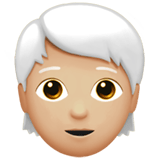 PERSON: WHITE HAIR (medium-light)