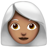 WOMAN: WHITE HAIR (medium)