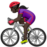 WOMAN BIKING (dark)