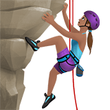 WOMAN CLIMBING (medium)