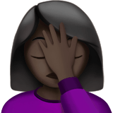 WOMAN FACEPALMING (dark)