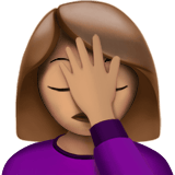 WOMAN FACEPALMING (medium)