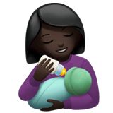 WOMAN FEEDING BABY (dark)