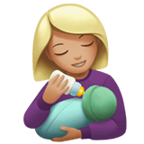 WOMAN FEEDING BABY (medium-light)