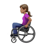 WOMAN IN MANUAL WHEELCHAIR (medium)