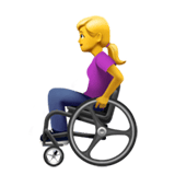 Woman In Manual Wheelchair