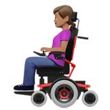 WOMAN IN MOTORIZED WHEELCHAIR (medium)