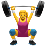 Woman Lifting Weights