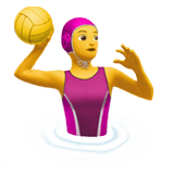 Woman Playing Water Polo