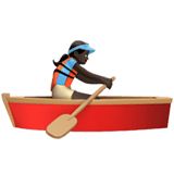 WOMAN ROWING BOAT (dark)