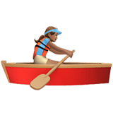 WOMAN ROWING BOAT (medium)