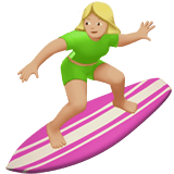 WOMAN SURFING (medium-light)