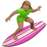 WOMAN SURFING (medium)