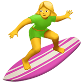 Woman Surfing