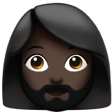 WOMAN: BEARD (dark)