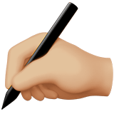 WRITING HAND (medium-light)